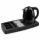 HOBBB Nakskov Tablett + Viborg H2002 Black Wasserkocher, 1,2 l – Set