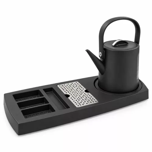 HOBBB Nakskov Tablett + K102 Wasserkocher, 1 l – Set
