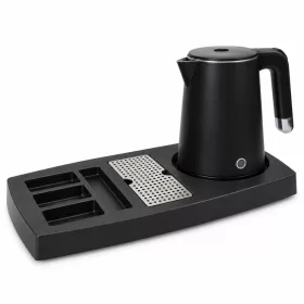   HOBBB Nakskov Tablett + Herning K105 Wasserkocher, 1 l – Set