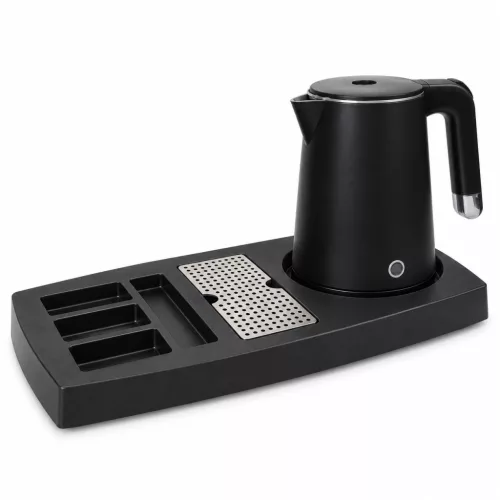 HOBBB Nakskov Tablett + Herning K105 Wasserkocher, 1 l – Set