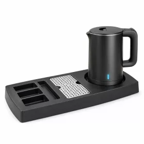   HOBBB Nakskov Tablett + Esbjerg K106 Wasserkocher, 1 l – Set