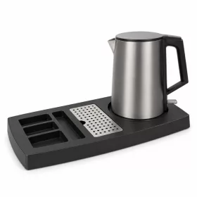   HOBBB Nakskov Tablett + Horsens K107 Wasserkocher, 1 l – Set