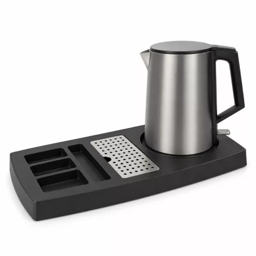 HOBBB Nakskov Tablett + Horsens K107 Wasserkocher, 1 l – Set