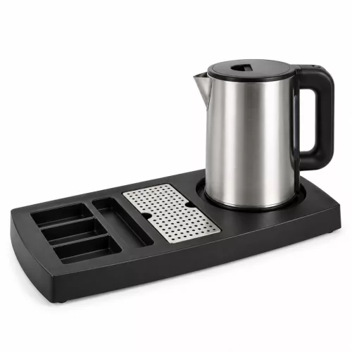 HOBBB Nakskov Tablett + Randers K108 Wasserkocher, 1 l – Set