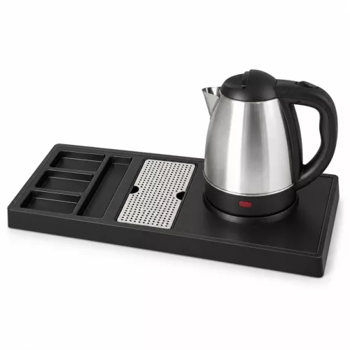 HOBBB Gentofte Tablett + Silkeborg H1202 Wasserkocher, 1,2 l – Set