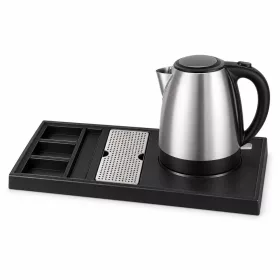   HOBBB Gentofte Tablett + Svendborg H1202B Wasserkocher, 1,2 l – Set