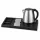 HOBBB Gentofte Tablett + Svendborg H1202B Wasserkocher, 1,2 l – Set