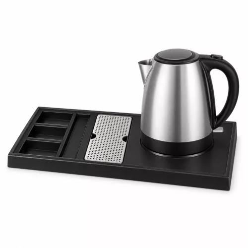 HOBBB Gentofte Tablett + Svendborg H1202B Wasserkocher, 1,2 l – Set