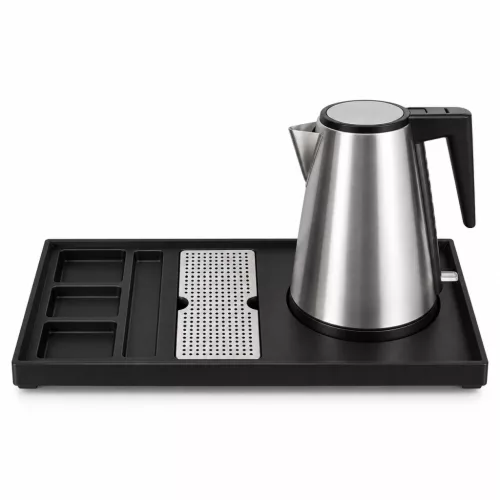 HOBBB Gentofte Tablett + Næstved H1205 Matt Wasserkocher, 1,2 l – Set
