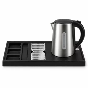   HOBBB Gentofte Tablett + Skive H1206-1 Wasserkocher, 1 l – Set