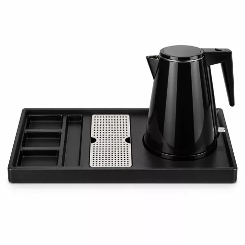 HOBBB Gentofte Tablett + Holstebro H1206 Black Wasserkocher, 1,2 l – Set