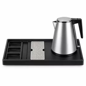   HOBBB Gentofte Tablett + Holstebro H1206 Silver Wasserkocher, 1,2 l – Set