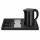 HOBBB Gentofte Tablett + Køge H1266 Black Wasserkocher, 1,2 l – Set