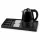 HOBBB Gentofte Tablett + Viborg H2002 Black Wasserkocher, 1,2 l – Set