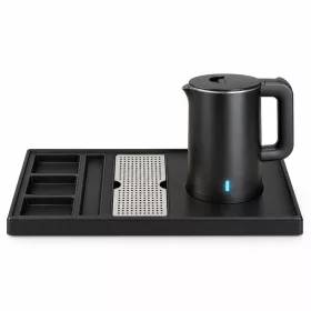   HOBBB Gentofte Tablett + Esbjerg K106 Wasserkocher, 1 l – Set
