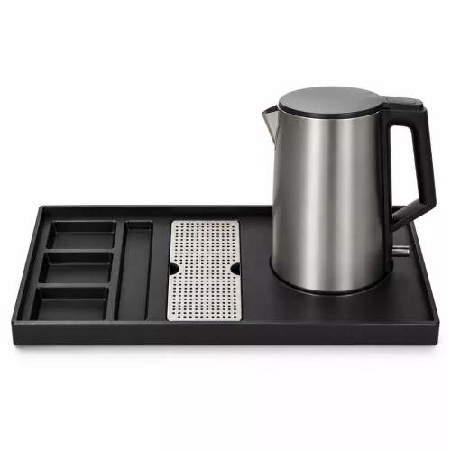 HOBBB Gentofte Tablett + Horsens K107 Wasserkocher, 1 l – Set