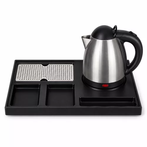 HOBBB Charlottenlund Tablett + Sønderborg H0881S Wasserkocher, 0,8 l – Set