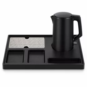   HOBBB Charlottenlund Tablett + Skagen H1012 Wasserkocher, 1 l – Set