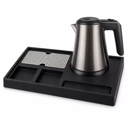 HOBBB Charlottenlund Tablett + Fredericia H1208 Gun Wasserkocher, 0,8 l – Set