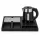 HOBBB Charlottenlund Tablett + H1262 Black Wasserkocher, 0,6 l – Set