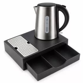   HOBBB Sæby Tablett + Skive H1206-1 Wasserkocher, 1 l – Set