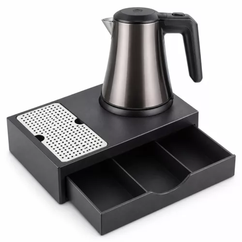 HOBBB Sæby Tablett + Fredericia H1208 Gun Wasserkocher, 0,8 l – Set