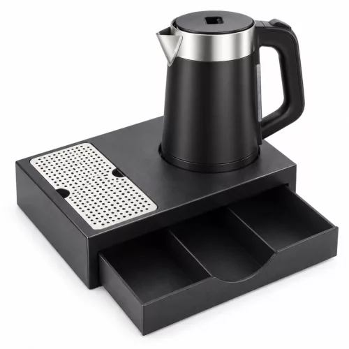 HOBBB Sæby Tablett + Haderslev H1262A Wasserkocher, 0,6 l – Set