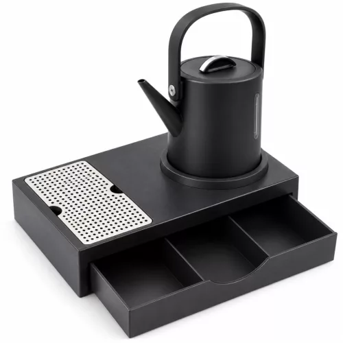 HOBBB Sæby Tablett + K102 Wasserkocher, 1 l – Set
