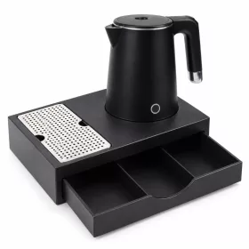 HOBBB Sæby Tablett + Herning K105 Wasserkocher, 1 l – Set