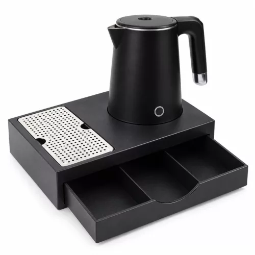 HOBBB Sæby Tablett + Herning K105 Wasserkocher, 1 l – Set