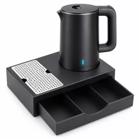 HOBBB Sæby Tablett + Esbjerg K106 Wasserkocher, 1 l – Set