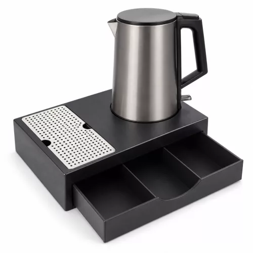 HOBBB Sæby Tablett + Horsens K107 Wasserkocher, 1 l – Set