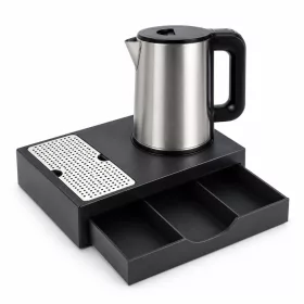 HOBBB Sæby Tablett + Randers K108 Wasserkocher, 1 l – Set