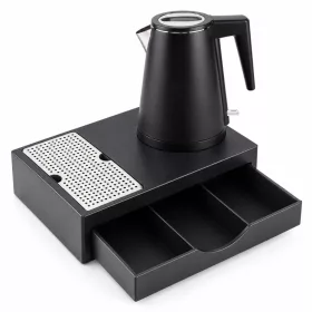   HOBBB Sæby Tablett + Nykøbing K81 Wasserkocher, 0,8 l – Set