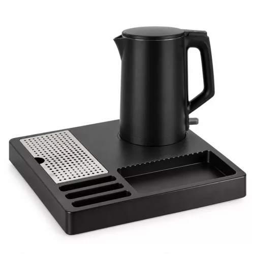 HOBBB Assens Tablett + Skagen H1012 Wasserkocher, 1 l – Set