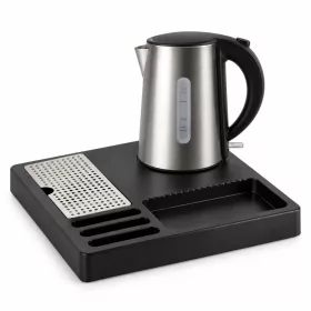   HOBBB Assens Tablett + Skive H1206-1 Wasserkocher, 1 l – Set