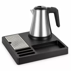   HOBBB Assens Tablett + Fredericia H1208 Matt Wasserkocher, 0,8 l – Set