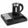 HOBBB Assens Tablett + H1262 Black Wasserkocher, 0,6 l – Set