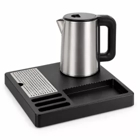   HOBBB Assens Tablett + Randers K108 Wasserkocher, 1 l – Set