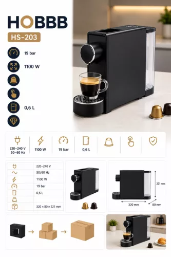 Nespresso kompatible Kaffeemaschine