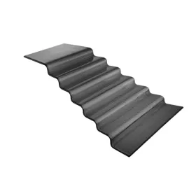   Vetro Buffetständer – 7 Ebenen, schwarz, 68 x 25,5 x 20 cm