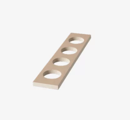 Kávékapszula betét SPACE tálcához (bézs)