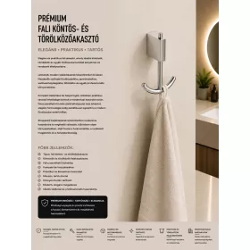 Premium-Wandhaken für Bademantel und Handtuch