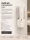 Seifenspender aus weißem ABS – 320 ml