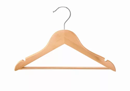 Children's multifunctional wooden coat hanger