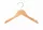 Children's multifunctional wooden coat hanger