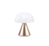 Lexon Mina Mini Led Lamp - aluminum gold