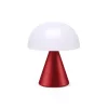 Lexon Mina M Medium portable Led Lamp - dark red