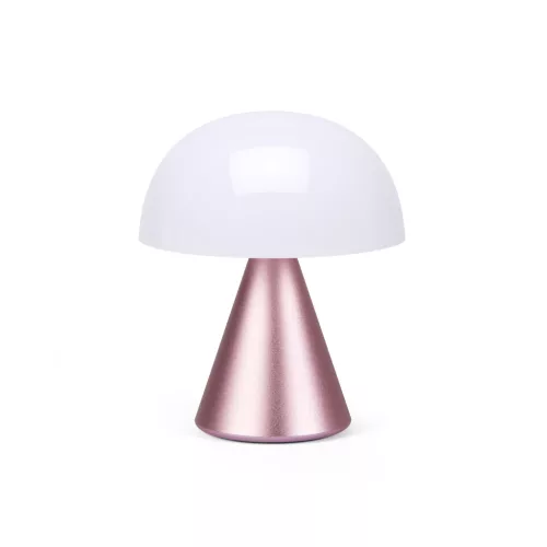 Lexon Mina M Medium Portable Led Lamp - pale pink