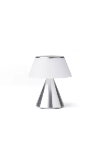 Lexon Luma M Portable Led Lamp with color synchronization - aluminum